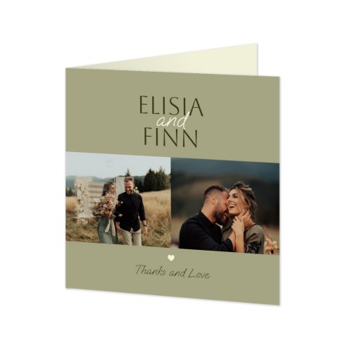 Folded Card Square 14,3 x 14,3 cm Folded Card Square 14,3 x 14,3 cm