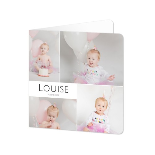 Minimalistische Fotocollage