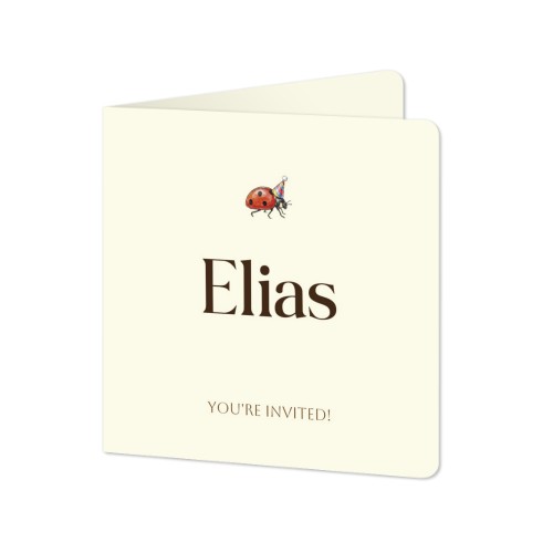 Folded Card square rounded corners 14,3 x 14,3 cm