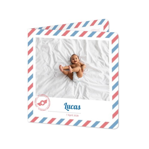 Foldede Fotokort kvadratisk runde hjørner 14,3 x 14,3 cm