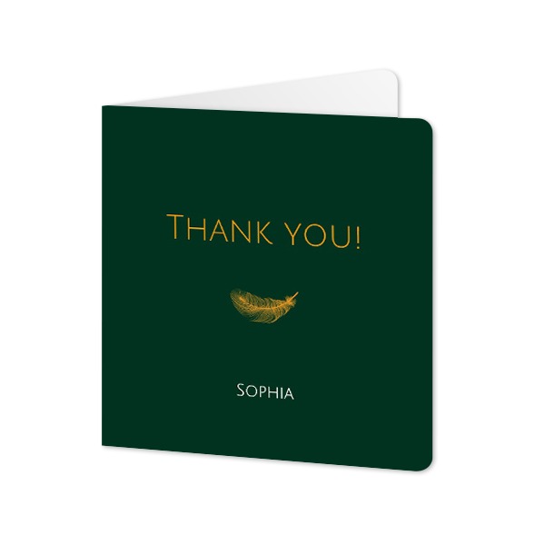 Foldede Fotokort kvadratisk runde hjørner 14,3 x 14,3 cm