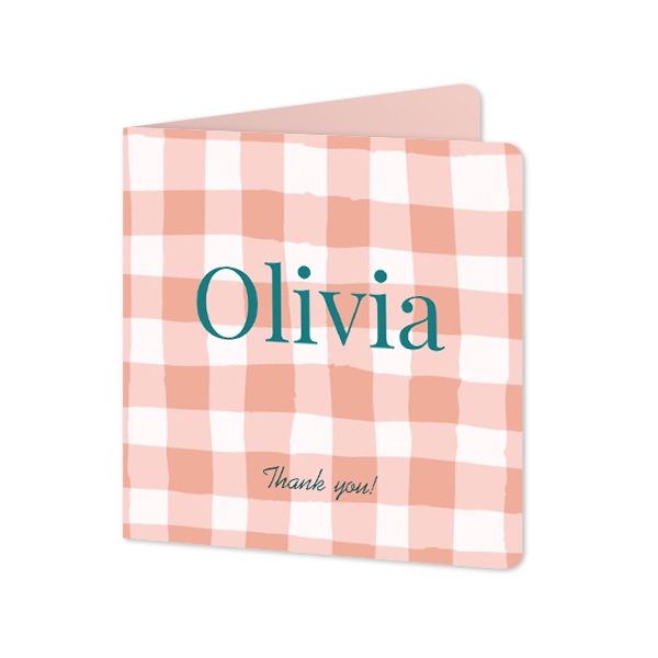 Vikta Fotokort kvadratiska rundade hörn 14,3 x 14,3 cm