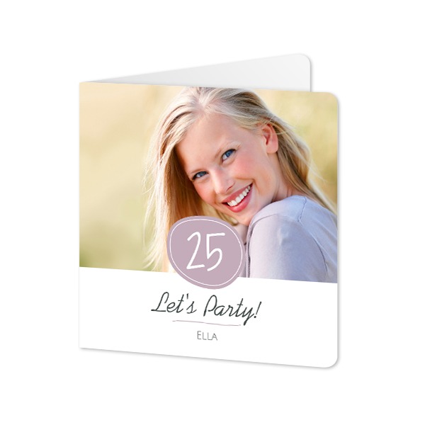 Folded Card square rounded corners 14,3 x 14,3 cm Folded Card square rounded corners 14,3 x 14,3 cm