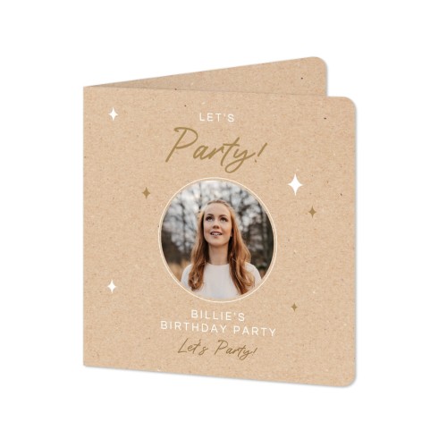 Faire-part 2 volets Carré coins arrondis 14,3 x 14,3 cm Faire-part 2 volets Carré coins arrondis 14,3 x 14,3 cm