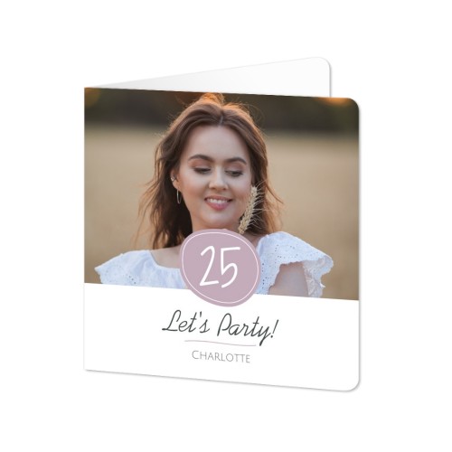 Folded Card square rounded corners 14,3 x 14,3 cm Folded Card square rounded corners 14,3 x 14,3 cm