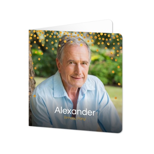 Vikta Fotokort kvadratiska rundade hörn 14,3 x 14,3 cm