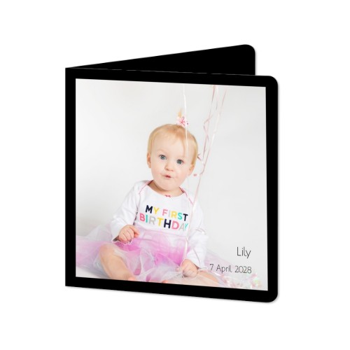 Folded Card square rounded corners 14,3 x 14,3 cm Folded Card square rounded corners 14,3 x 14,3 cm