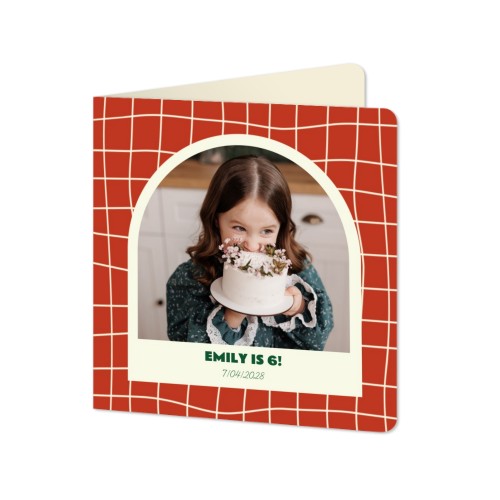 Falt-Grusskarte quadratisch mit abgerundeten Ecken 14,3 x 14,3 cm Falt-Grusskarte quadratisch mit abgerundeten Ecken 14,3 x 14,3 cm