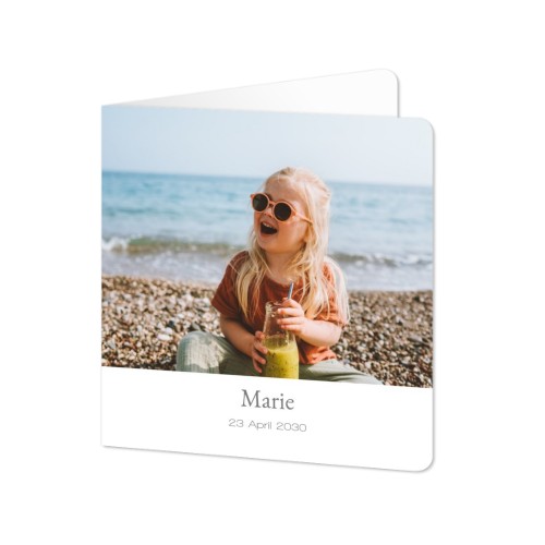 Folded Card square rounded corners 14,3 x 14,3 cm Folded Card square rounded corners 14,3 x 14,3 cm