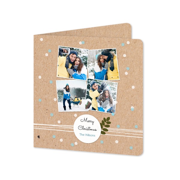 Vikta Fotokort kvadratiska rundade hörn 14,3 x 14,3 cm Vikta Fotokort kvadratiska rundade hörn 14,3 x 14,3 cm