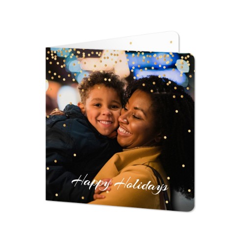 Folded Card square rounded corners 14,3 x 14,3 cm