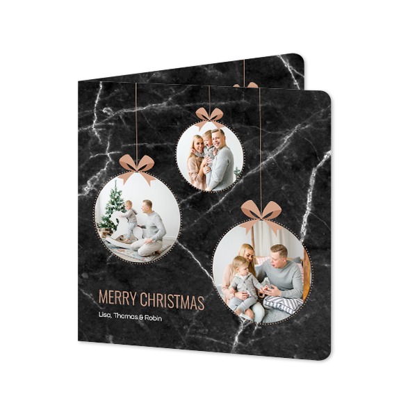 Folded Card square rounded corners 14,3 x 14,3 cm Folded Card square rounded corners 14,3 x 14,3 cm