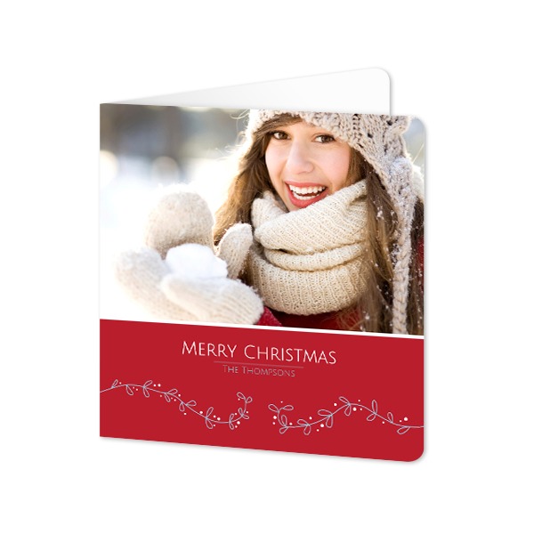 Vikta Fotokort kvadratiska rundade hörn 14,3 x 14,3 cm