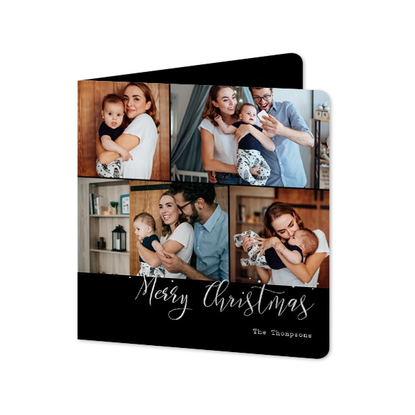 Vikta Fotokort kvadratiska rundade hörn 14,3 x 14,3 cm