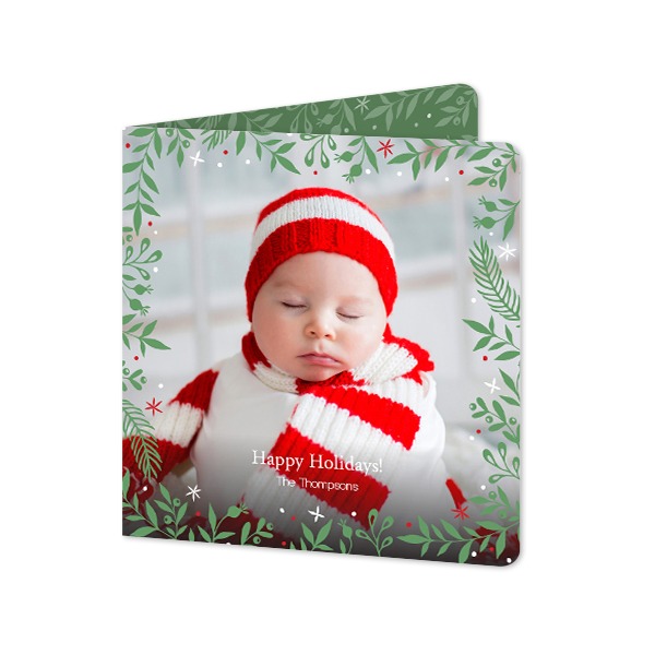 Vikta Fotokort kvadratiska rundade hörn 14,3 x 14,3 cm