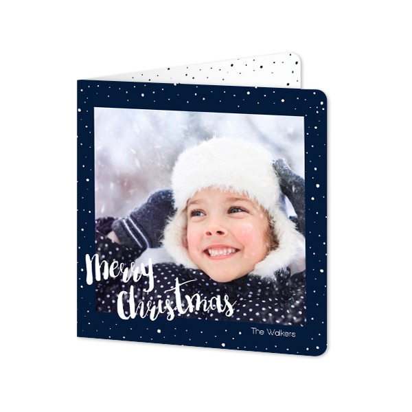 Folded Card square rounded corners 14,3 x 14,3 cm