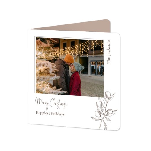 Folded Card square rounded corners 14,3 x 14,3 cm Folded Card square rounded corners 14,3 x 14,3 cm