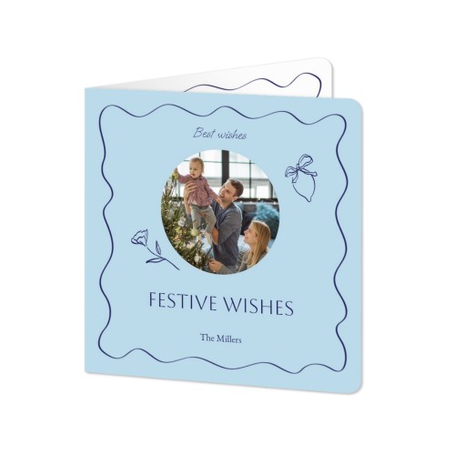 Folded Card square rounded corners 14,3 x 14,3 cm Folded Card square rounded corners 14,3 x 14,3 cm