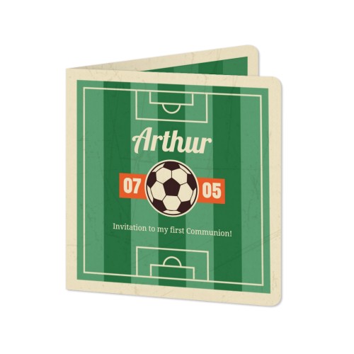 Football Field Vintage - Text Only