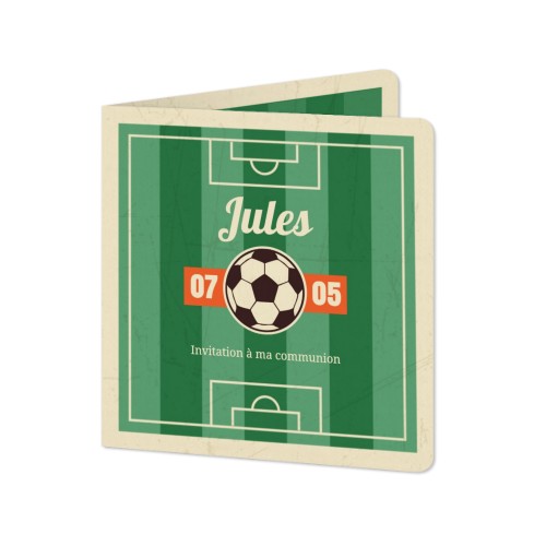 Football Field Vintage - Text Only