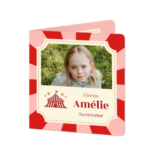 Folded Card square rounded corners 14,3 x 14,3 cm Folded Card square rounded corners 14,3 x 14,3 cm