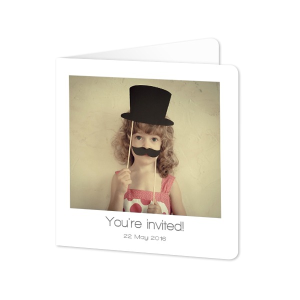 Folded Card square rounded corners 14,3 x 14,3 cm