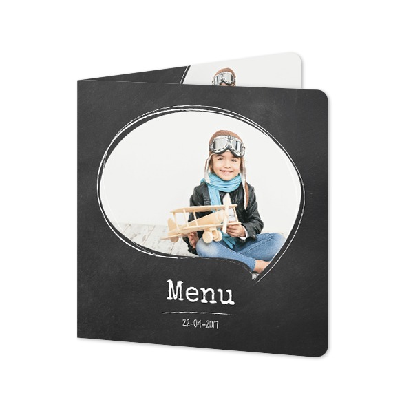 Vikta Fotokort kvadratiska rundade hörn 14,3 x 14,3 cm