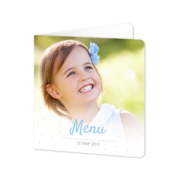 Folded Card square rounded corners 14,3 x 14,3 cm