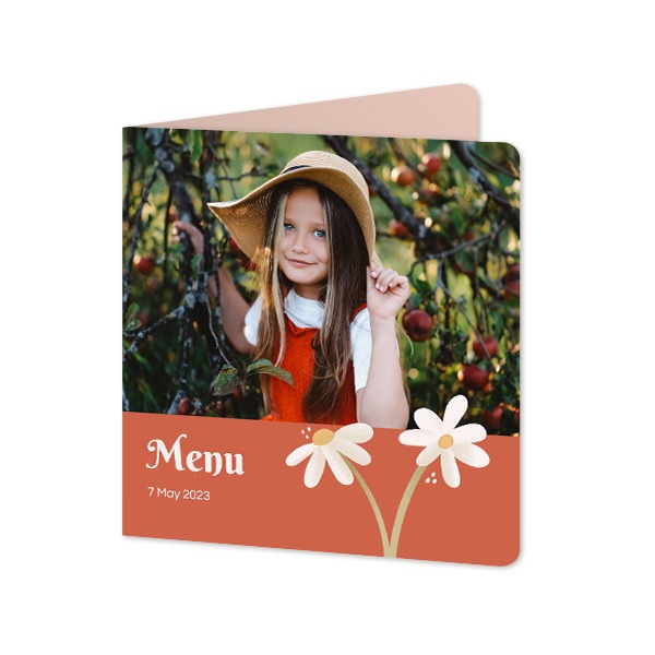 Folded Card square rounded corners 14,3 x 14,3 cm Folded Card square rounded corners 14,3 x 14,3 cm