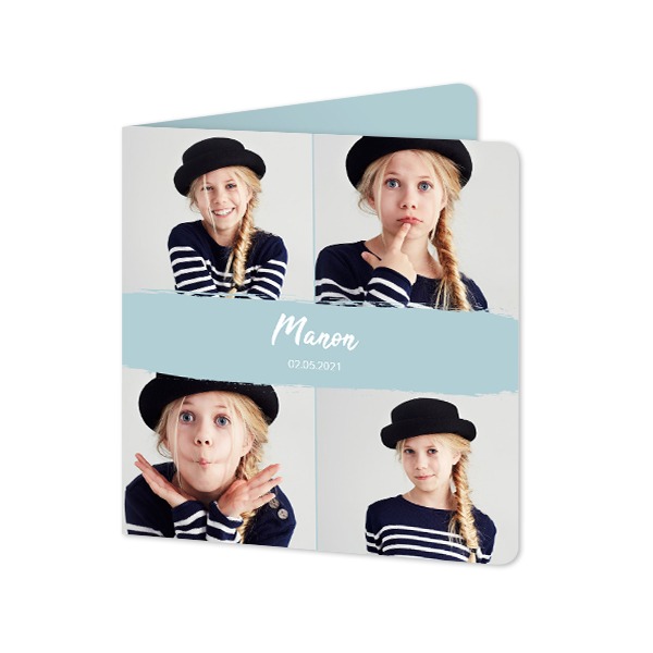 Falt-Grusskarte quadratisch mit abgerundeten Ecken 14,3 x 14,3 cm Falt-Grusskarte quadratisch mit abgerundeten Ecken 14,3 x 14,3 cm