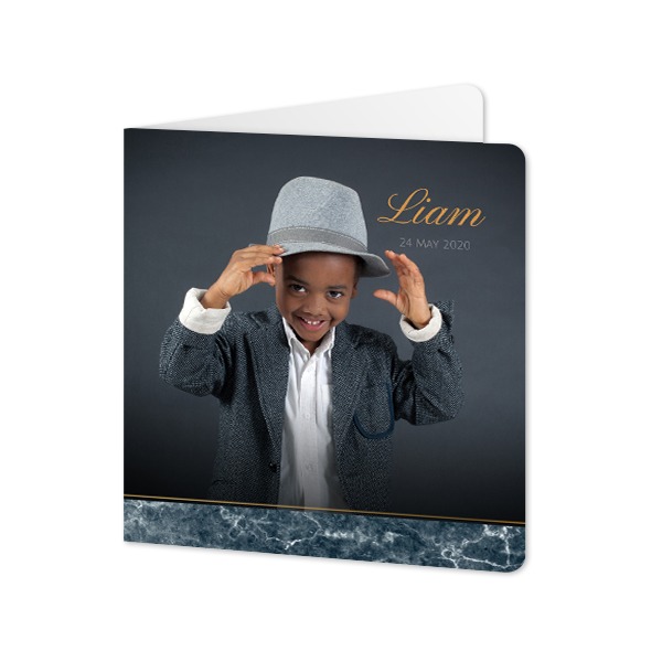 Doble Fotokort kvadratisk runde hjørner 14,3 x 14,3 cm Doble Fotokort kvadratisk runde hjørner 14,3 x 14,3 cm