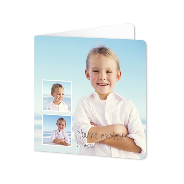 Doble Fotokort kvadratisk runde hjørner 14,3 x 14,3 cm Doble Fotokort kvadratisk runde hjørner 14,3 x 14,3 cm