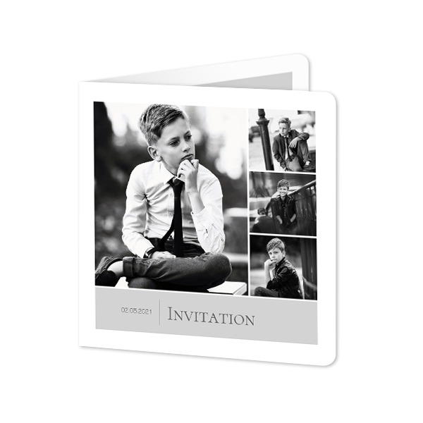 Folded Card square rounded corners 14,3 x 14,3 cm Folded Card square rounded corners 14,3 x 14,3 cm