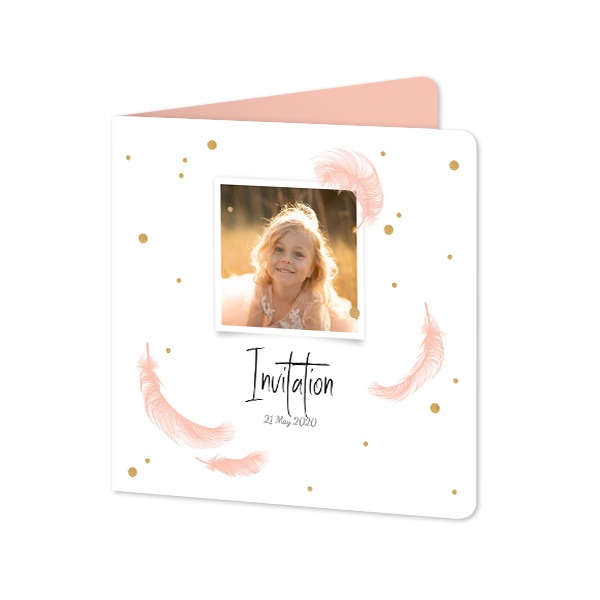 Vikta Fotokort kvadratiska rundade hörn 14,3 x 14,3 cm