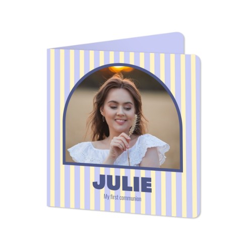 Folded Card square rounded corners 14,3 x 14,3 cm