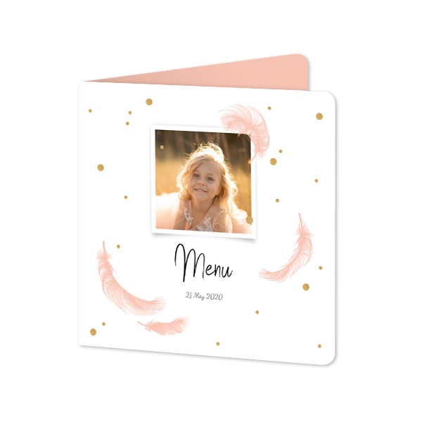 Vikta Fotokort kvadratiska rundade hörn 14,3 x 14,3 cm