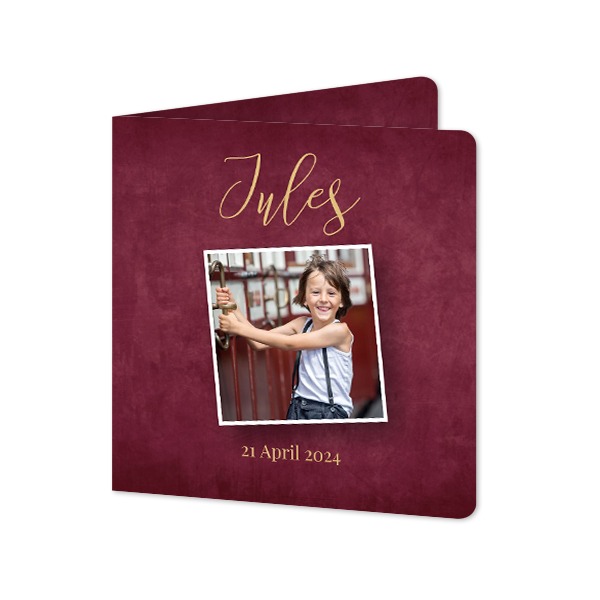 Folded Card square rounded corners 14,3 x 14,3 cm Folded Card square rounded corners 14,3 x 14,3 cm