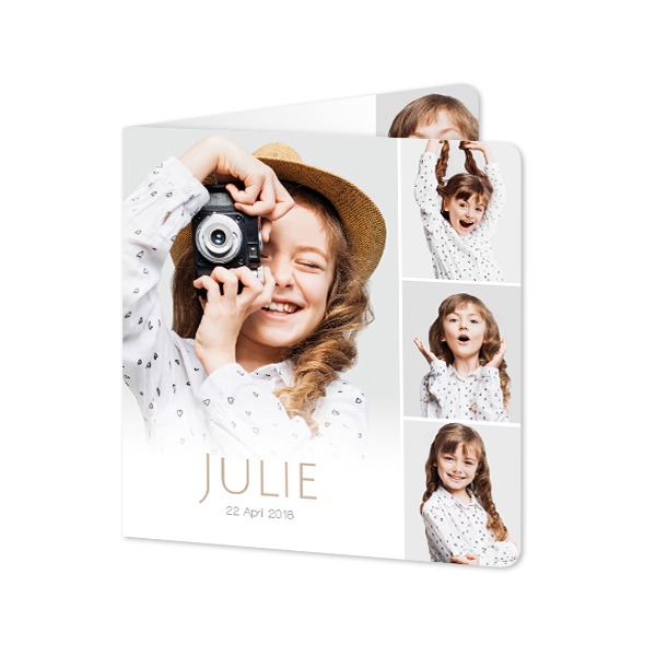 Taitekortit Neliö pyöristetyillä kulmilla 14,3 x 14,3 cm