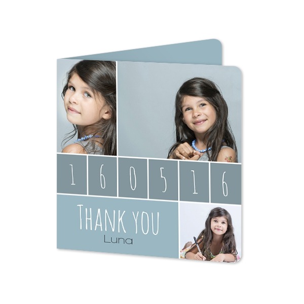 Vikta Fotokort kvadratiska rundade hörn 14,3 x 14,3 cm