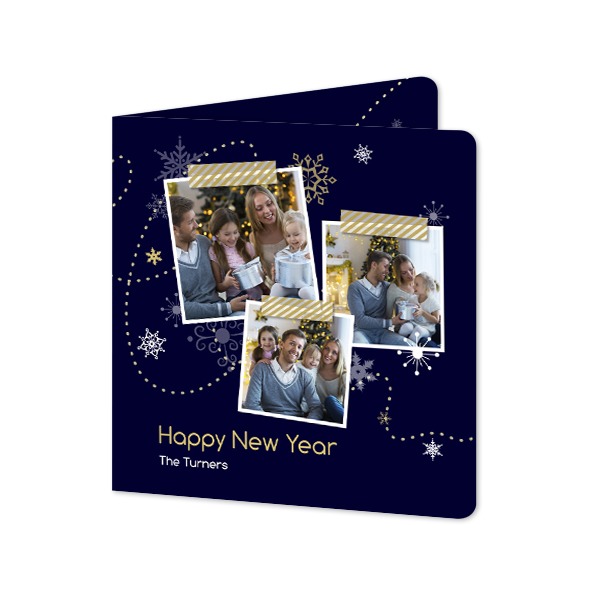 Doble Fotokort kvadratisk runde hjørner 14,3 x 14,3 cm Doble Fotokort kvadratisk runde hjørner 14,3 x 14,3 cm