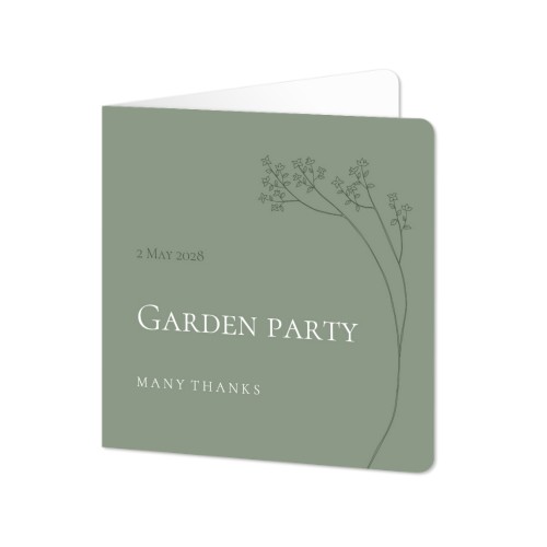 Folded Card square rounded corners 14,3 x 14,3 cm Folded Card square rounded corners 14,3 x 14,3 cm