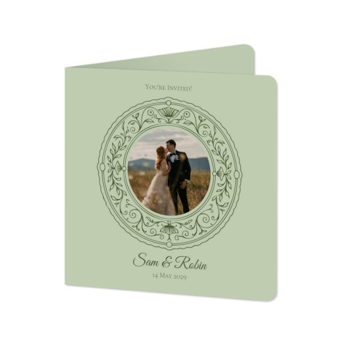 Folded Card square rounded corners 14,3 x 14,3 cm Folded Card square rounded corners 14,3 x 14,3 cm