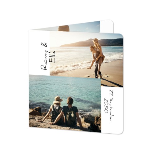 Taitekortit Neliö pyöristetyillä kulmilla 14,3 x 14,3 cm