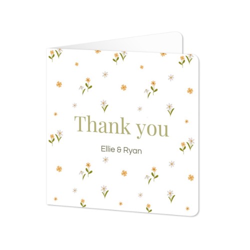 Folded Card square rounded corners 14,3 x 14,3 cm