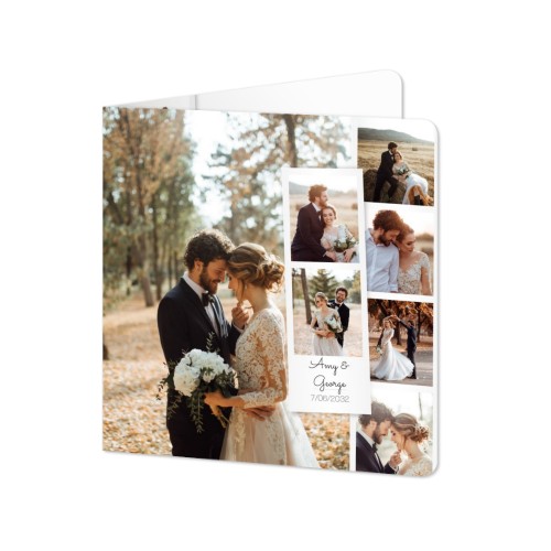 Folded Card square rounded corners 14,3 x 14,3 cm Folded Card square rounded corners 14,3 x 14,3 cm