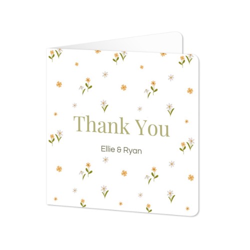 Folded Card square rounded corners 14,3 x 14,3 cm