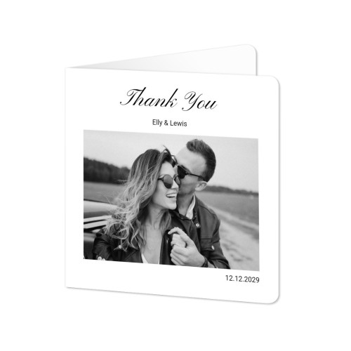 Vikta Fotokort kvadratiska rundade hörn 14,3 x 14,3 cm