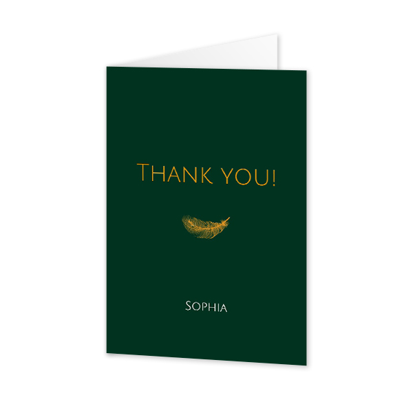 Foldede Fotokort Portræt 10 x 14,3 cm