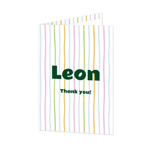 Gevouwen Kaart Staand 10 x 14,3 cm