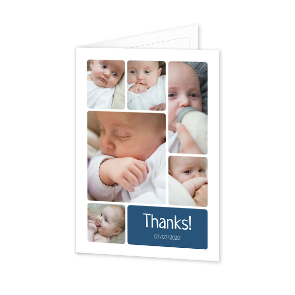 Folded Card Portrait 10 x 14,3 cm